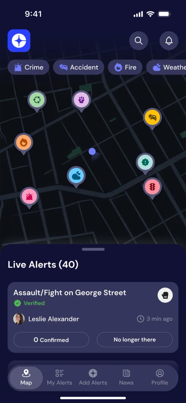 City Radar Live Map
